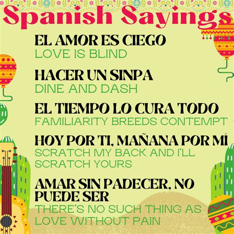 Spanish sayings. Things To Know About Spanish sayings. 